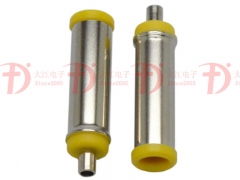DC电源插头-5010DC 21L 镀镍黄胶