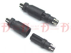 宝马4Pin公头母座