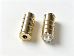 2.5四级母座6.5D16.8L 镀金 